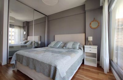 Rent of a bright cozy 2-room apartment, 42 m², Palermo, Buenos Aires, Argentina